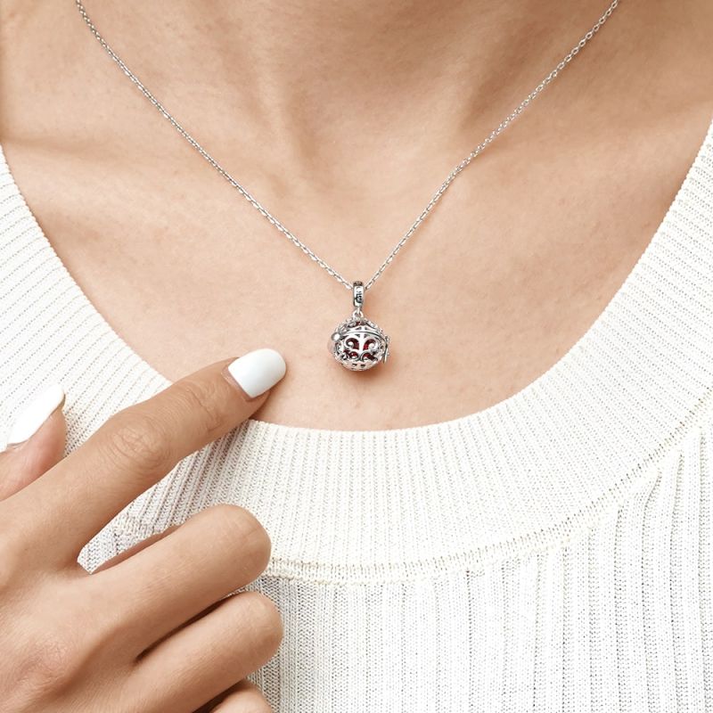 Easter Egg Birthstone Pendant