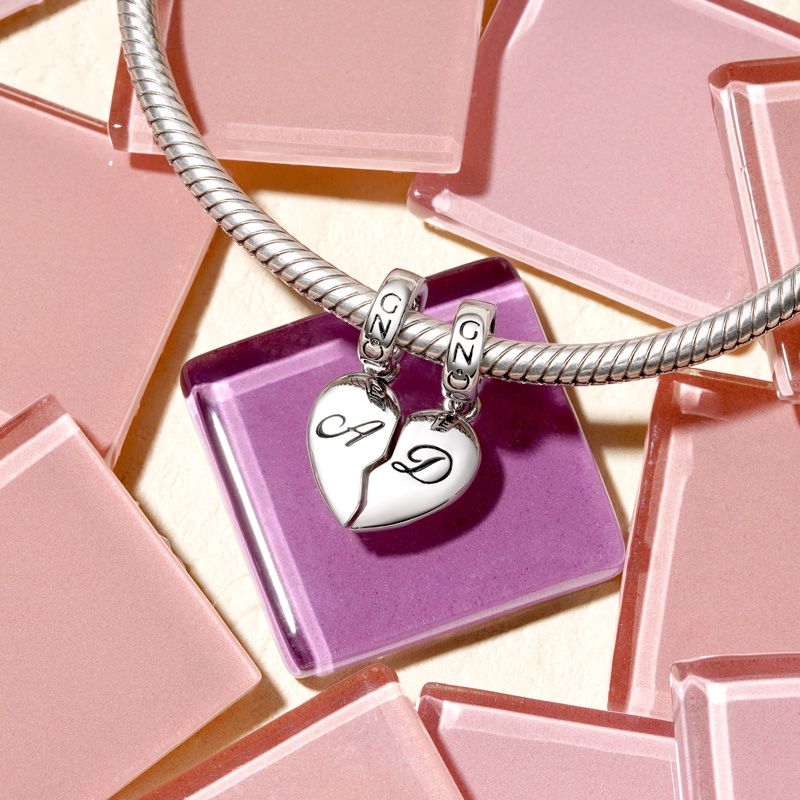 Matching Heart Personalized Pendant