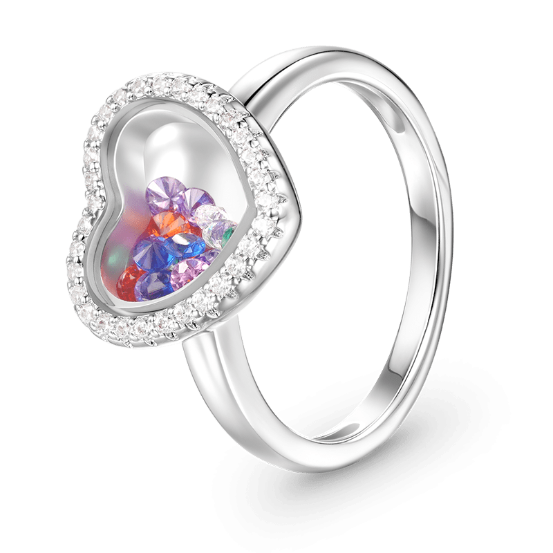 Confetti Shaker Ring