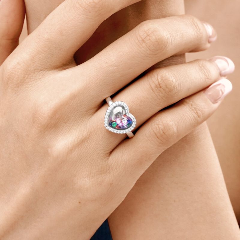 Confetti Shaker Ring