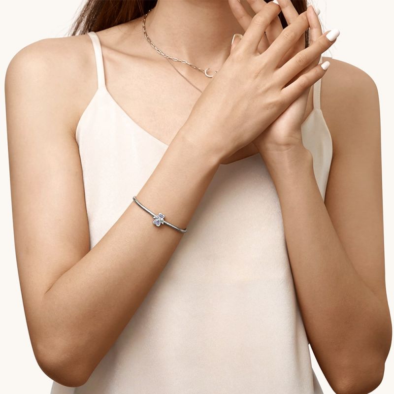 Birthstone Angel Charm