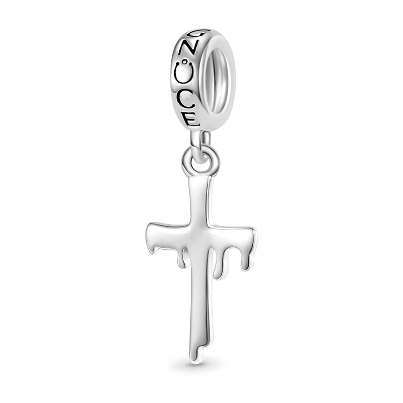Melting Cross Pendant
