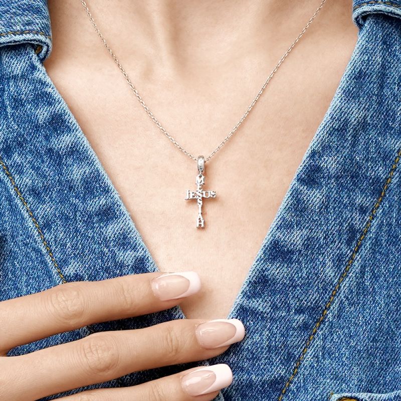Messiah Jesus Cross Pendant