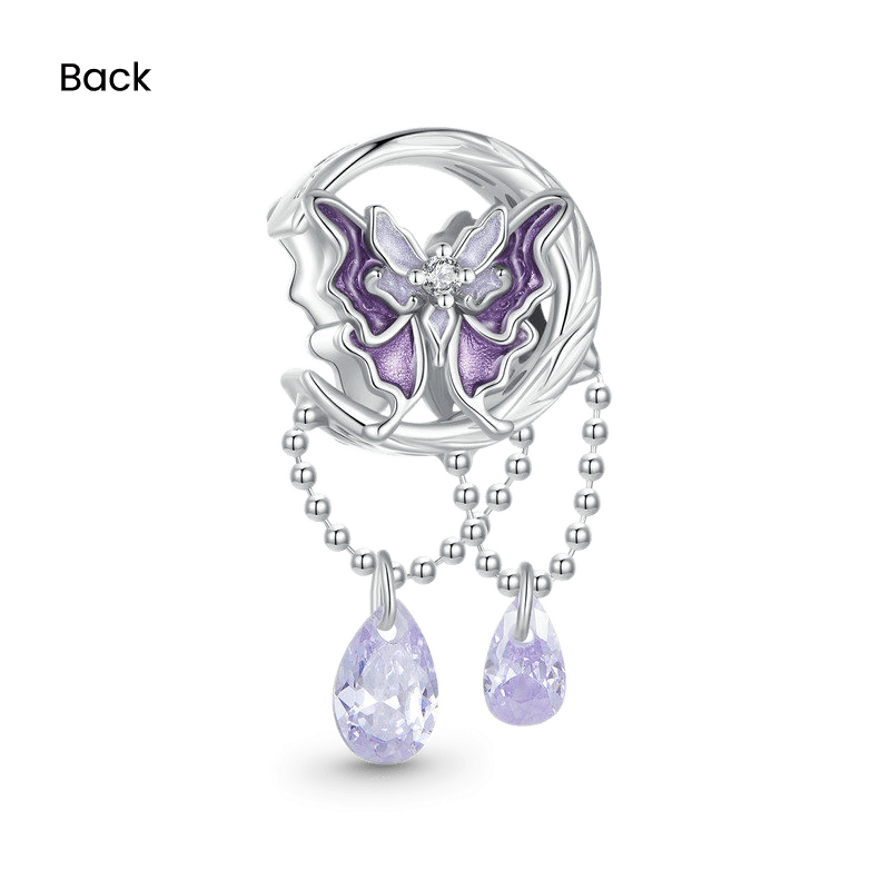 Moon Butterfly Charm