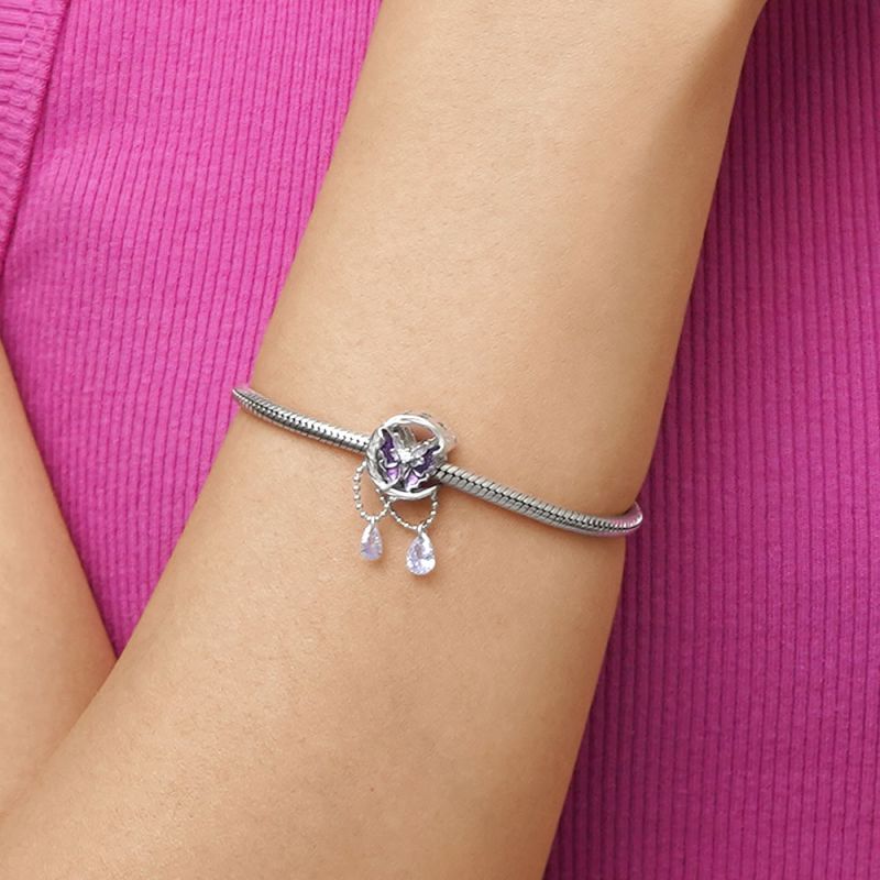 Moon Butterfly Charm