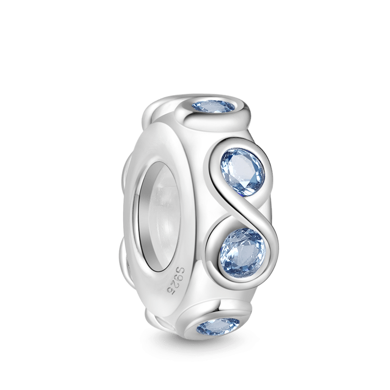 Birthstone Infinity Love Stopper