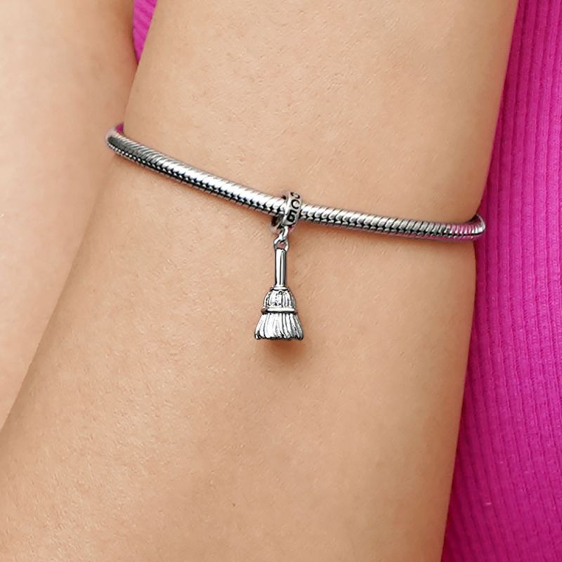 Witch Broomstick Pendant