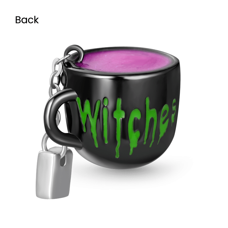 Witch Tea Cup Charm