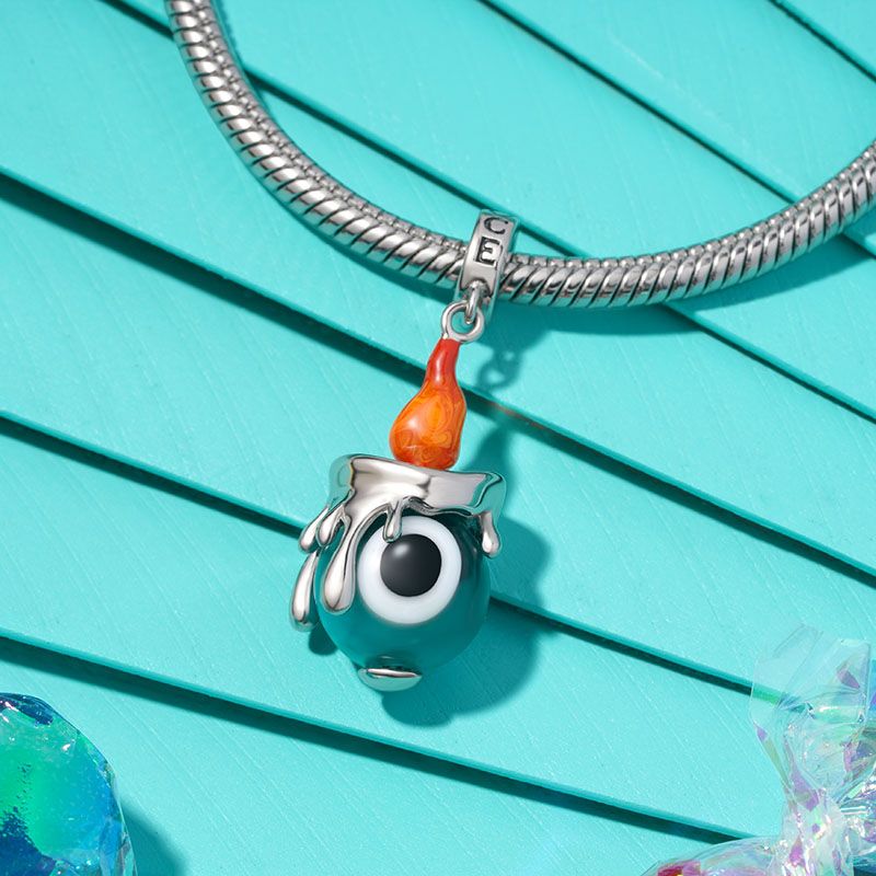 Monster Eye Candle Pendant