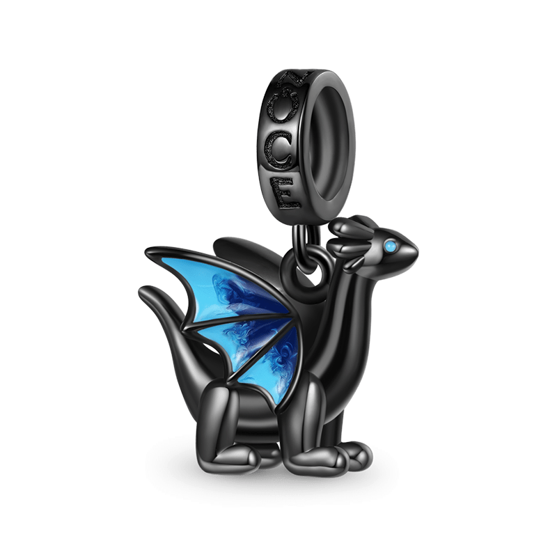 Little Black Dragon Pendant