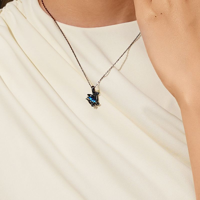 Little Black Dragon Pendant
