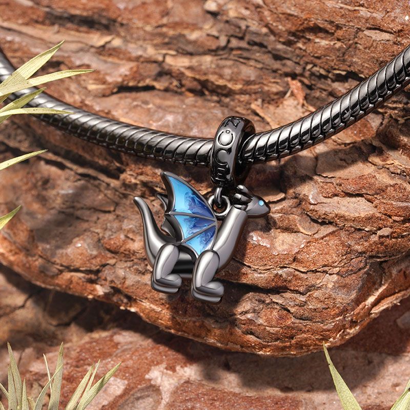 Little Black Dragon Pendant