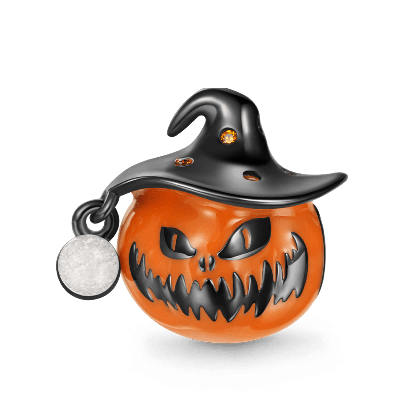 Wizard Hat Pumpkin Charm