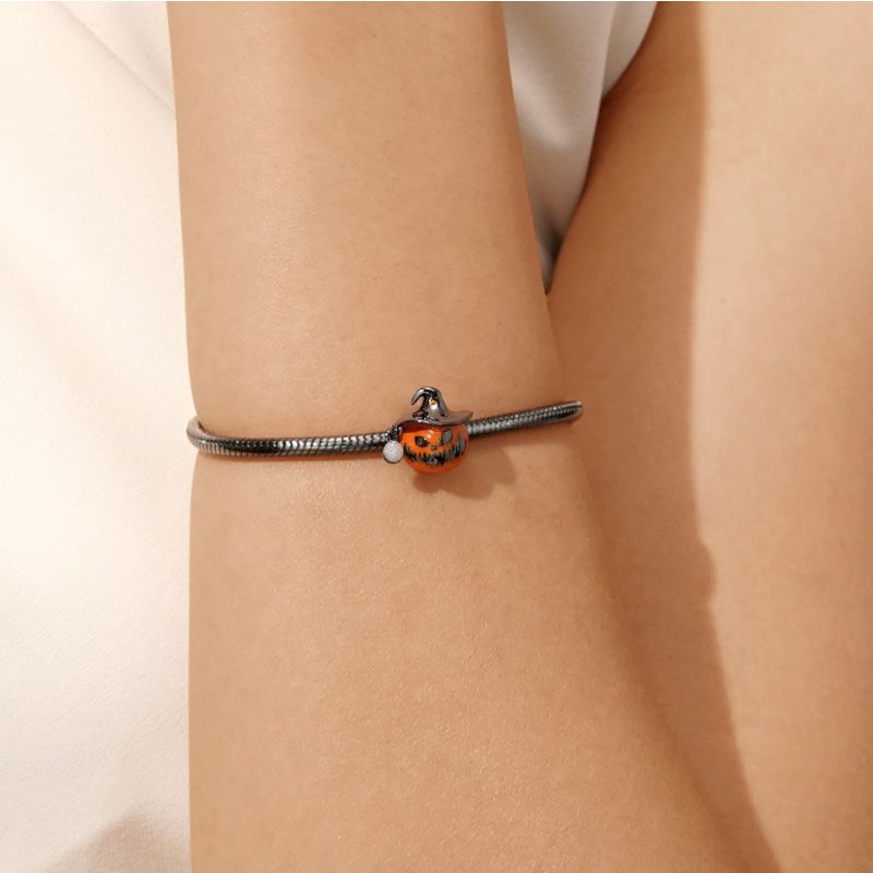 Wizard Hat Pumpkin Charm