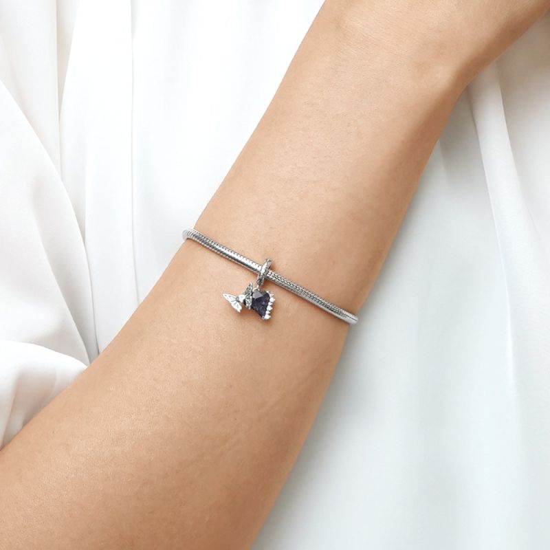 Skull Butterfly Pendant