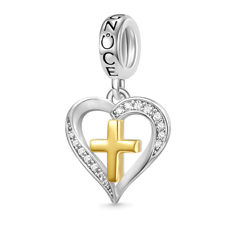 Heart Cross Pendant