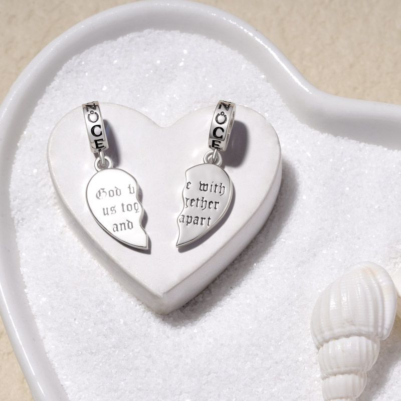 Mizpah Heart Pendant