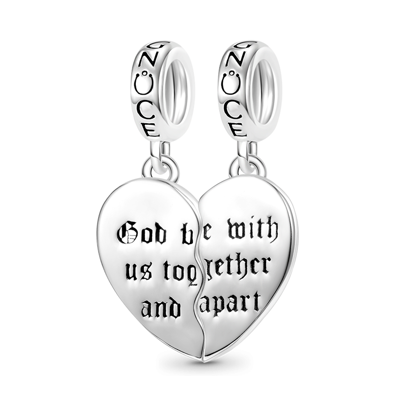 Mizpah Heart Pendant