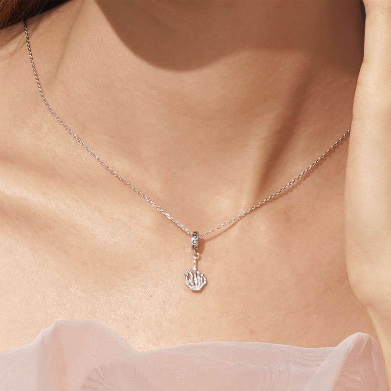 Skull Gesture Pendant