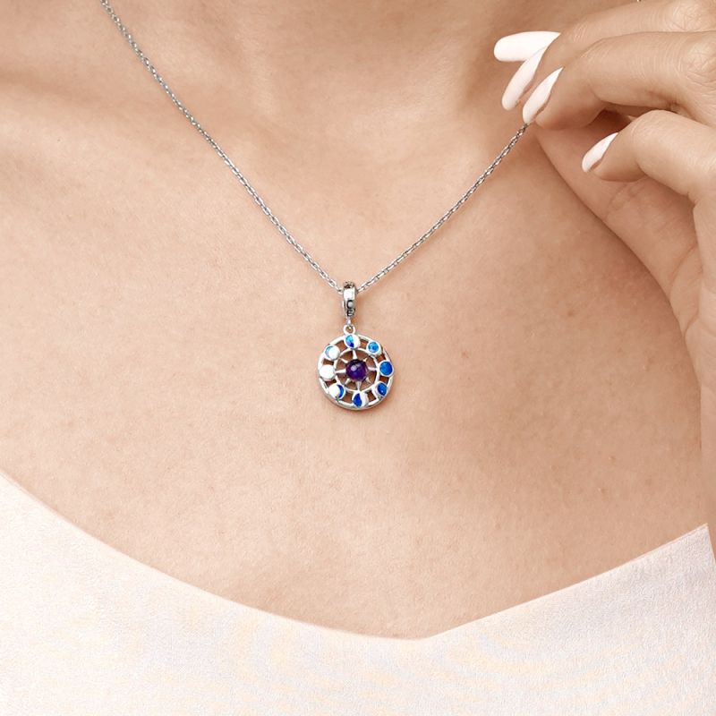 Moon Phase Mood Pendant