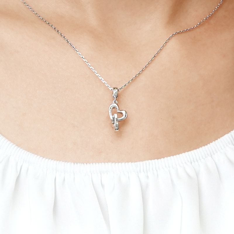 Engravable Name Heart Pendant