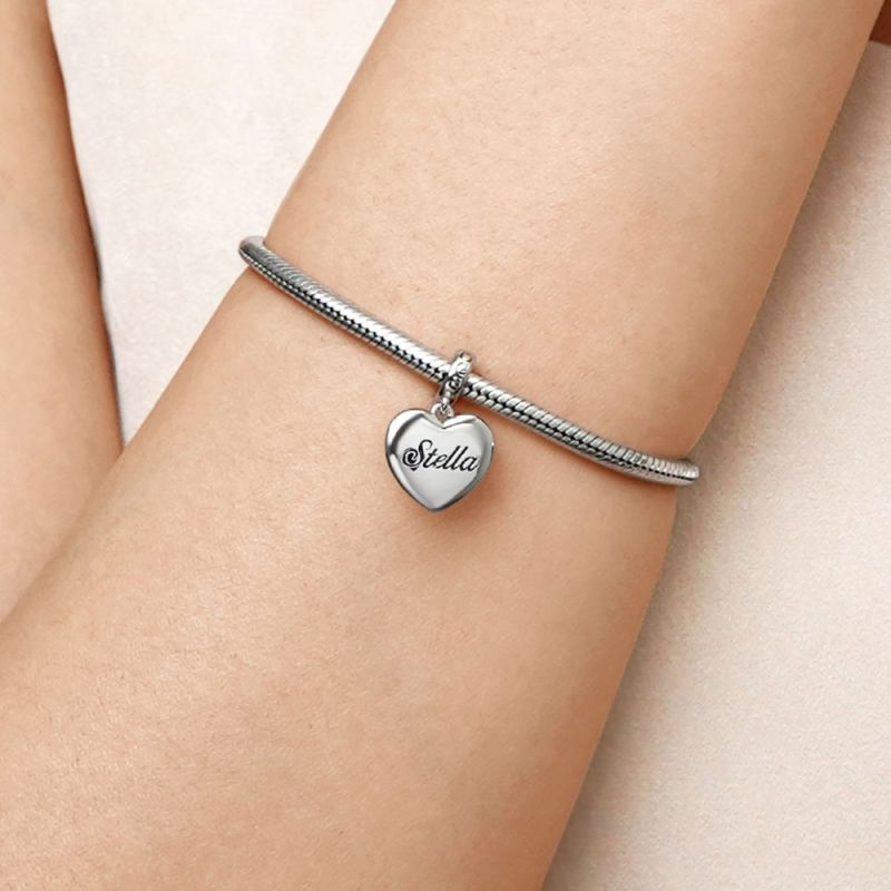 Engravable Heart Pendant