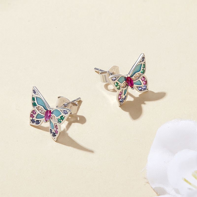 Butterfly Stud Earrings
