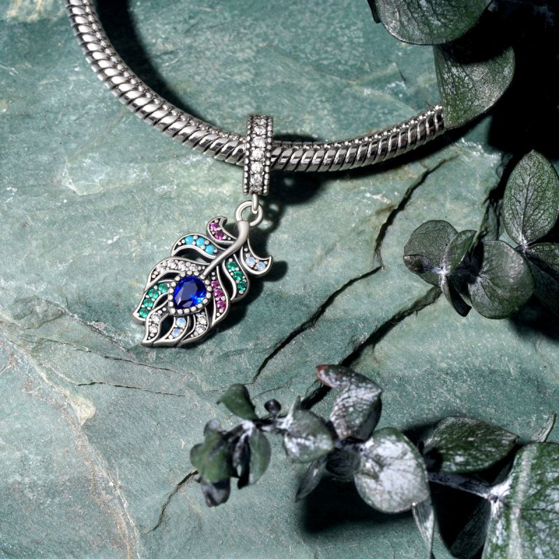 Peacock Feather Pendant