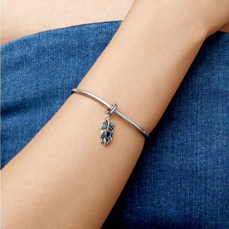 Peacock Feather Pendant