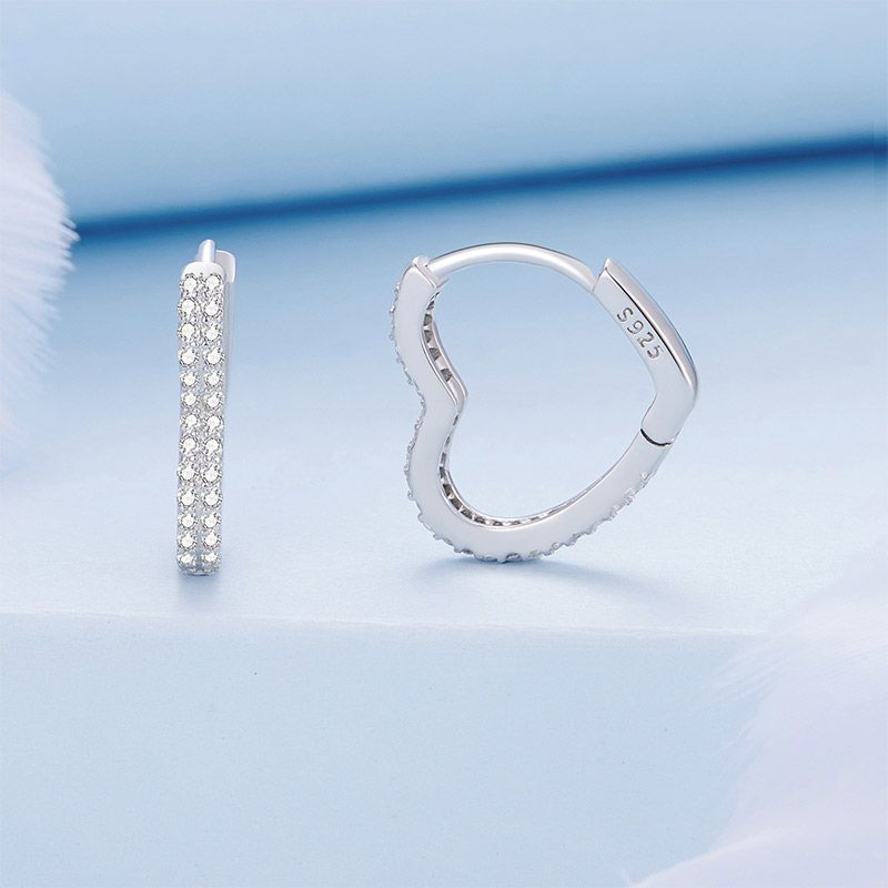 Heart-Shaped Earrings