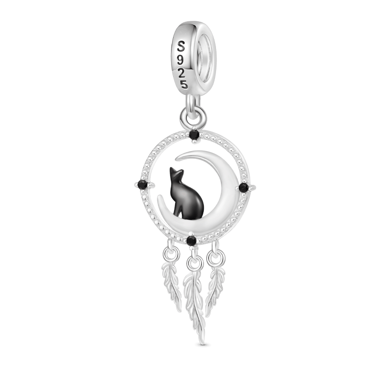 Dream Catcher Cat Pendant