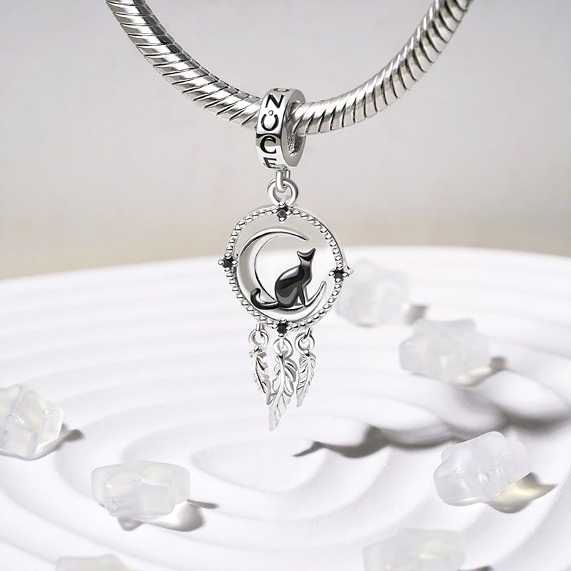 Dream Catcher Cat Pendant