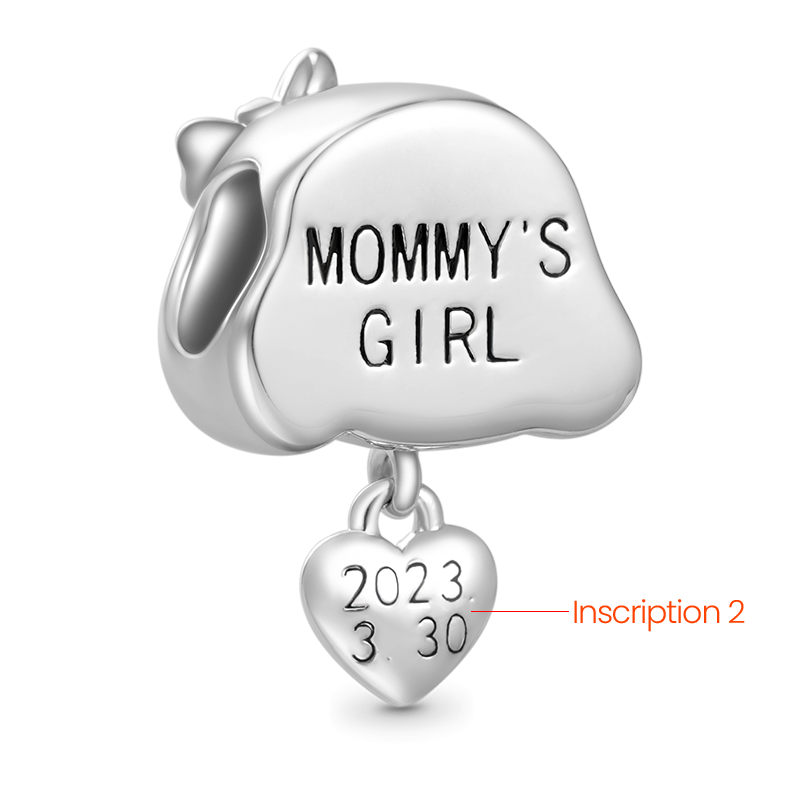 Love Girl Engravable Charm