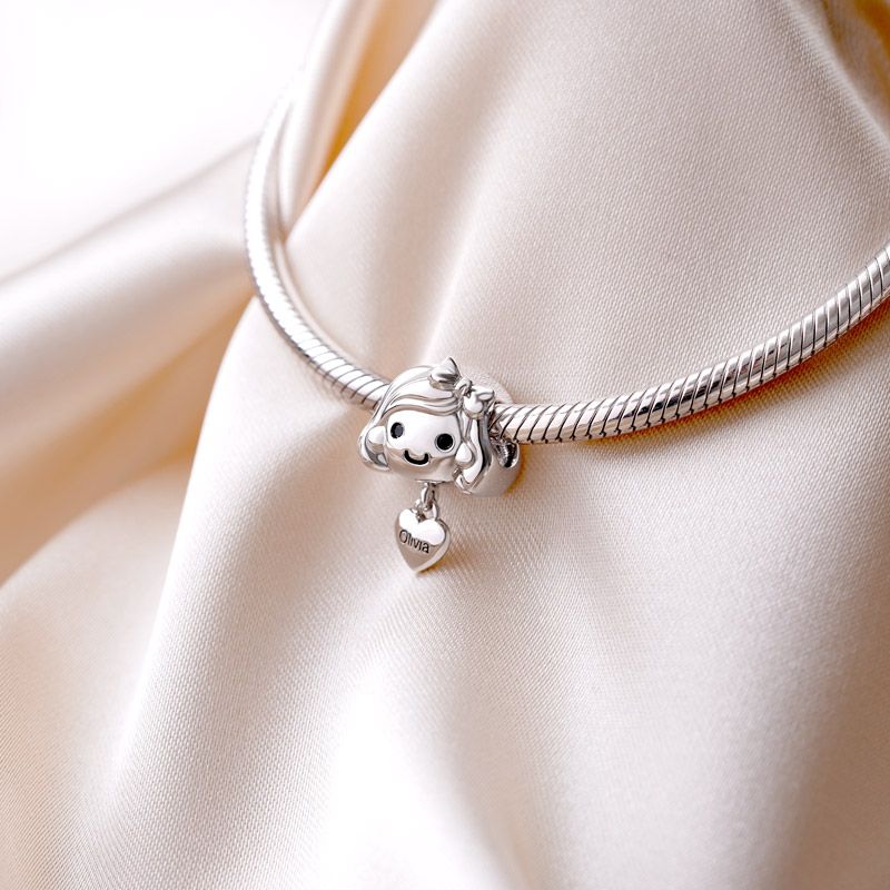 Love Girl Engravable Charm