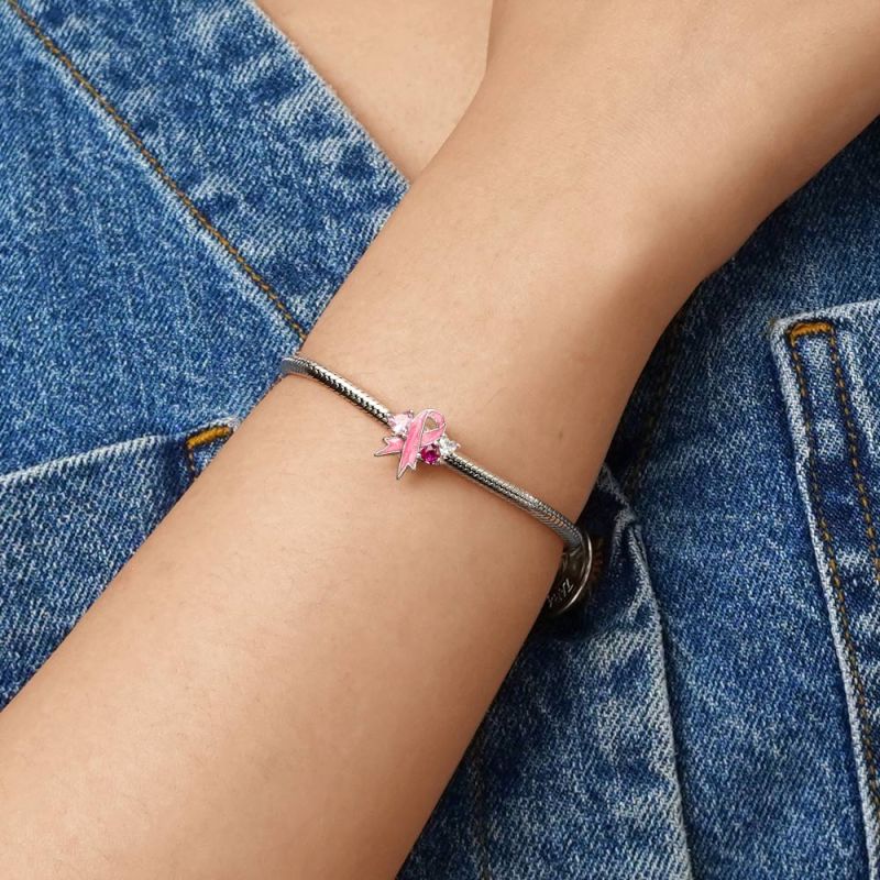 Breast Cancer Awareness Charm