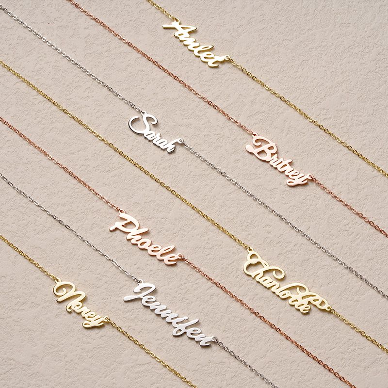 Rose Gold Customise Necklace