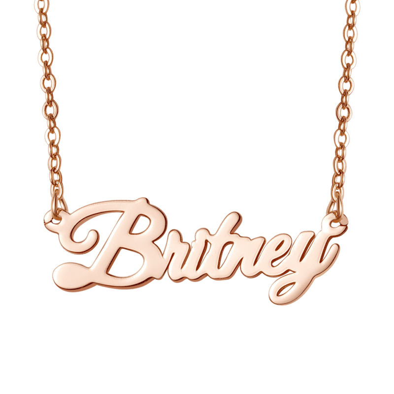 Rose Gold Customise Necklace