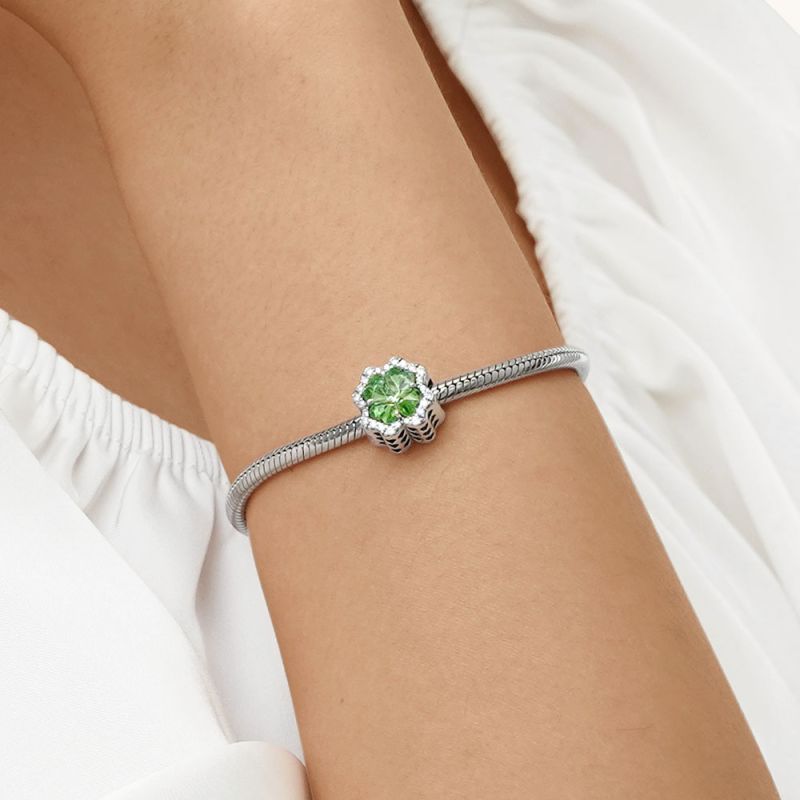 Four-leaf Clover Charm