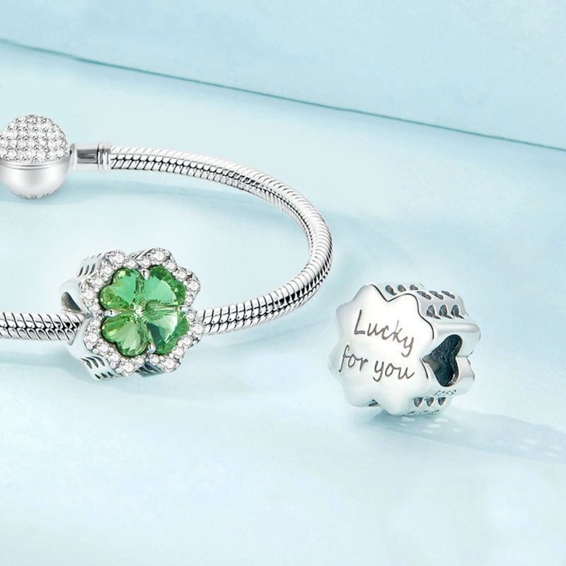 Four-leaf Clover Charm