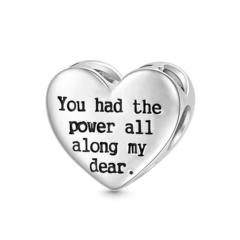 Pink&Purple Heart Charm