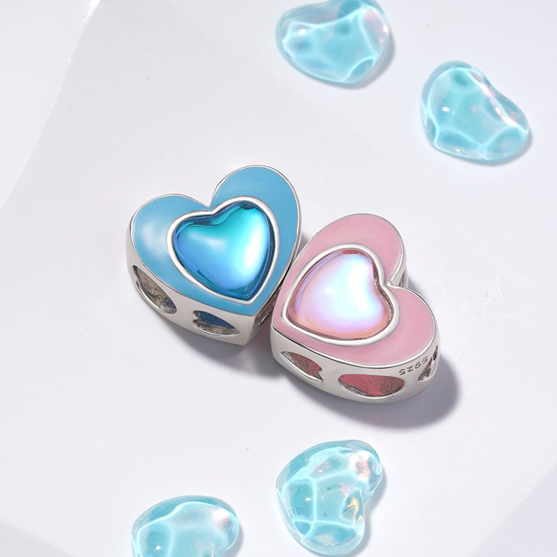 Pink Heart Charm