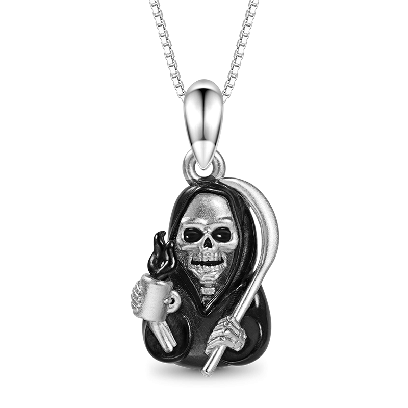 Death Skeleton Necklace