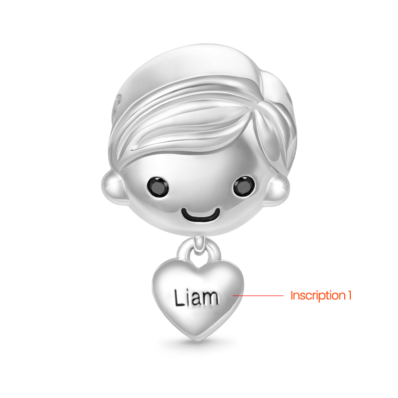Love Boy Engravable Charm