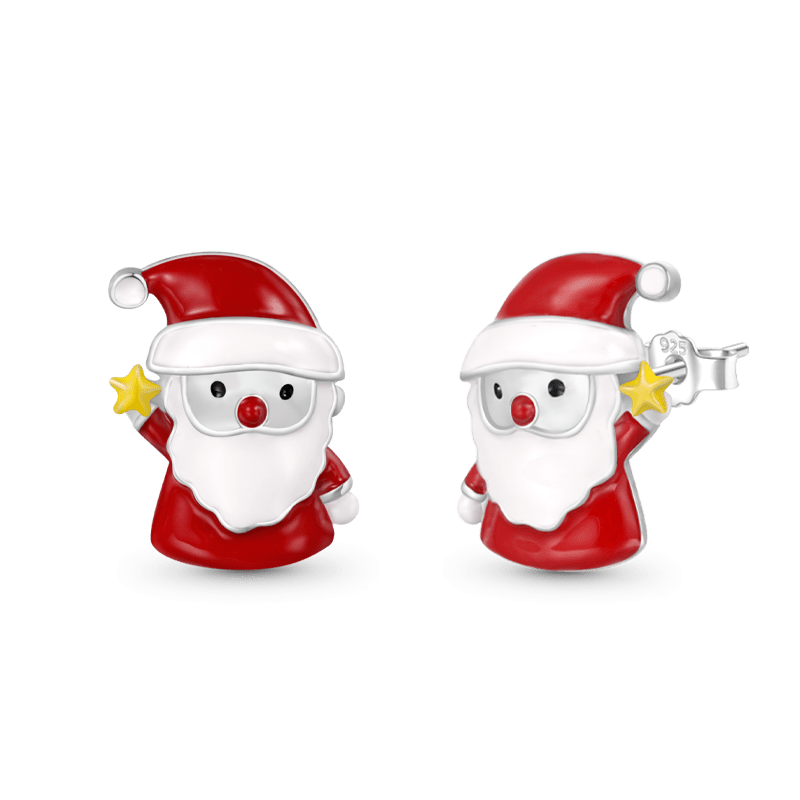 Santa Claus Stud Earrings