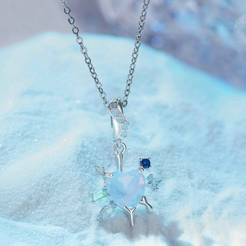 Love Snowflake Pendant