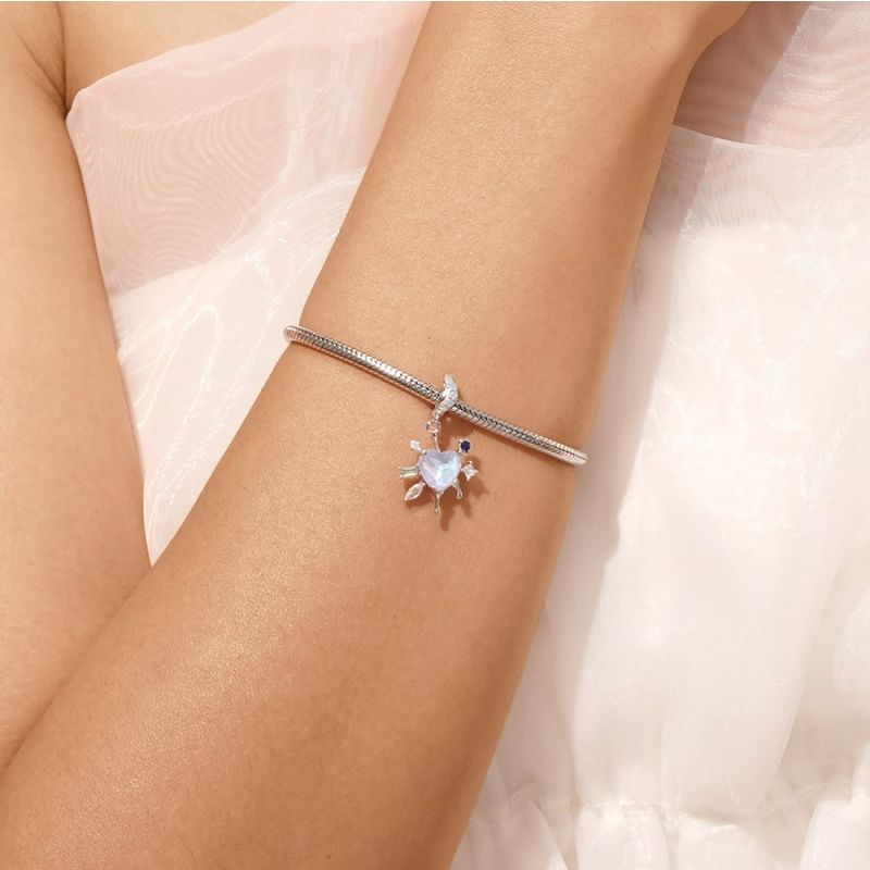 Love Snowflake Pendant