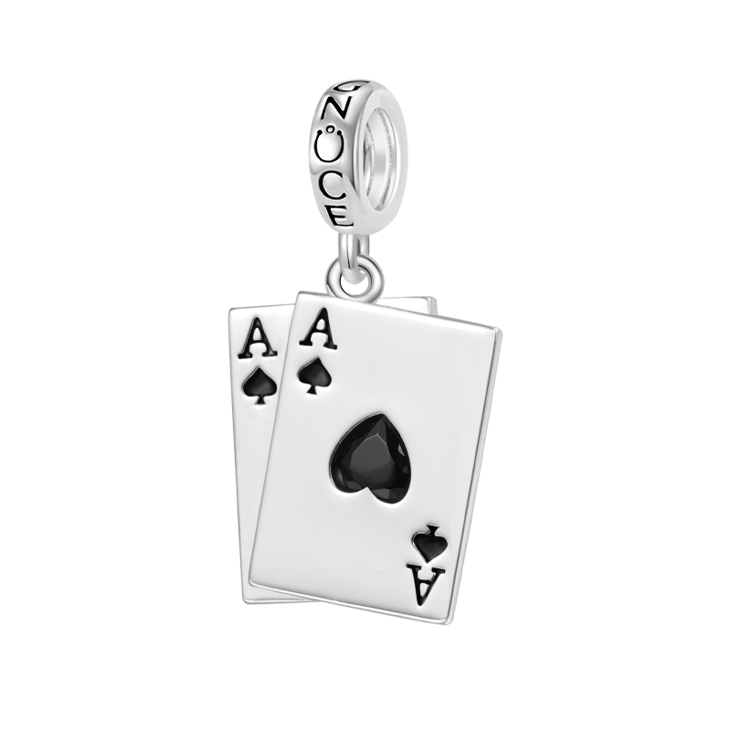 Ace of Spades Pendant