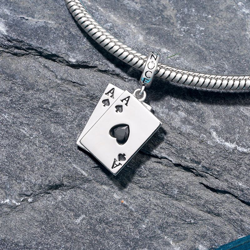 Ace of Spades Pendant