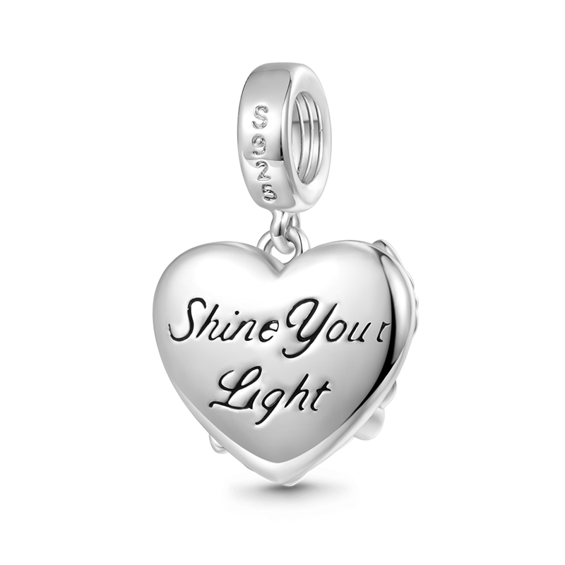 Butterfly Love Flower Pendant