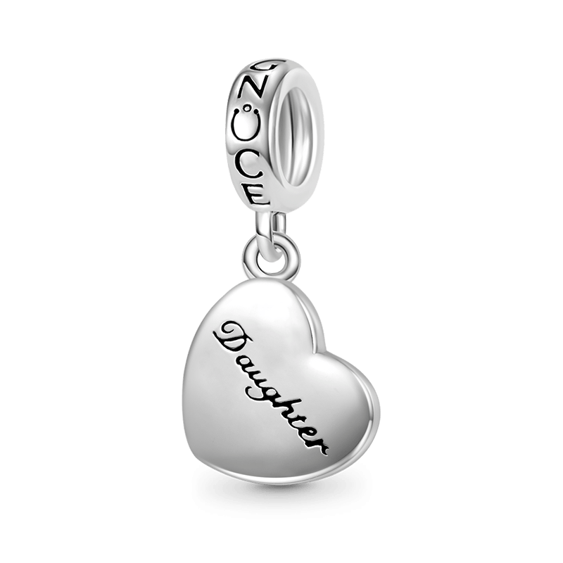 Father&Daughter Heart Pendant
